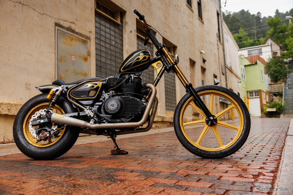 RSD×ロイヤルエンフィールド・スーパーメテオ650チョッパー《写真提供:Royal Enfield》
