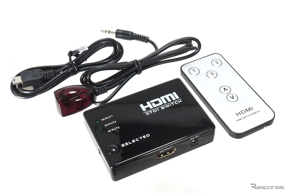 「HDMI分配器」の一例(ビートソニック・IF21A)。hoto by ビートソニック