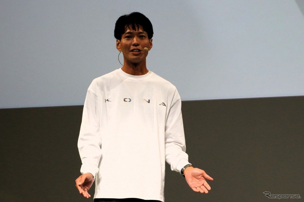 ヒョンデモビリティジャパンR&Dセンターの宮野達也氏《写真撮影  内田俊一》