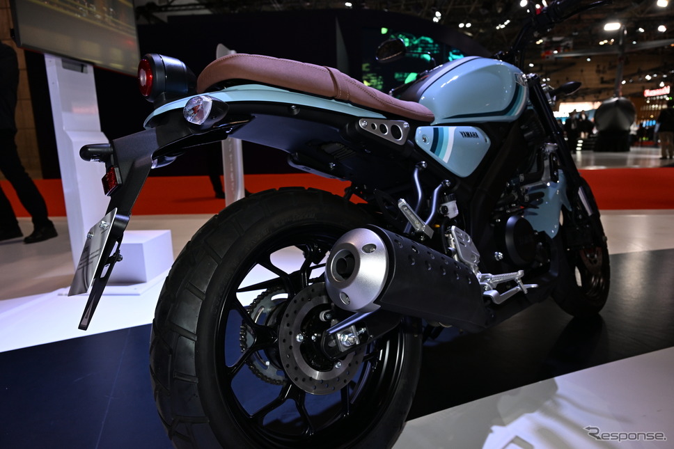 ヤマハの新型125ccシリーズ。写真は『XSR125』（ジャパンモビリティショー2023）《写真撮影 安藤貴史》
