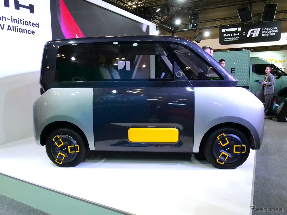 MIHのコンセプトカー『プロジェクトX(Project X)』(ジャパンモビリティショー2023)《写真撮影 佐藤耕一》
