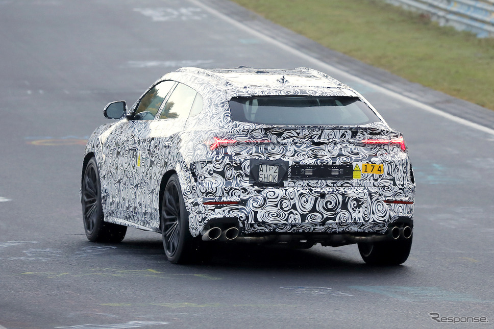 ランボルギーニ ウルスPHEV プロトタイプ(スクープ写真)《APOLLO NEWS SERVICE》