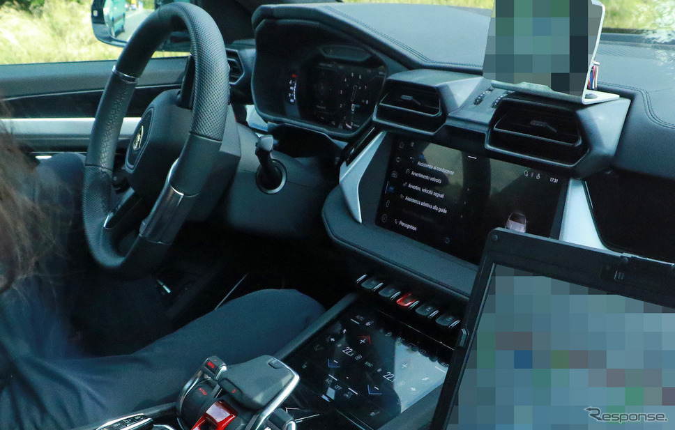 ランボルギーニ ウルスPHEV プロトタイプ(スクープ写真)《APOLLO NEWS SERVICE》