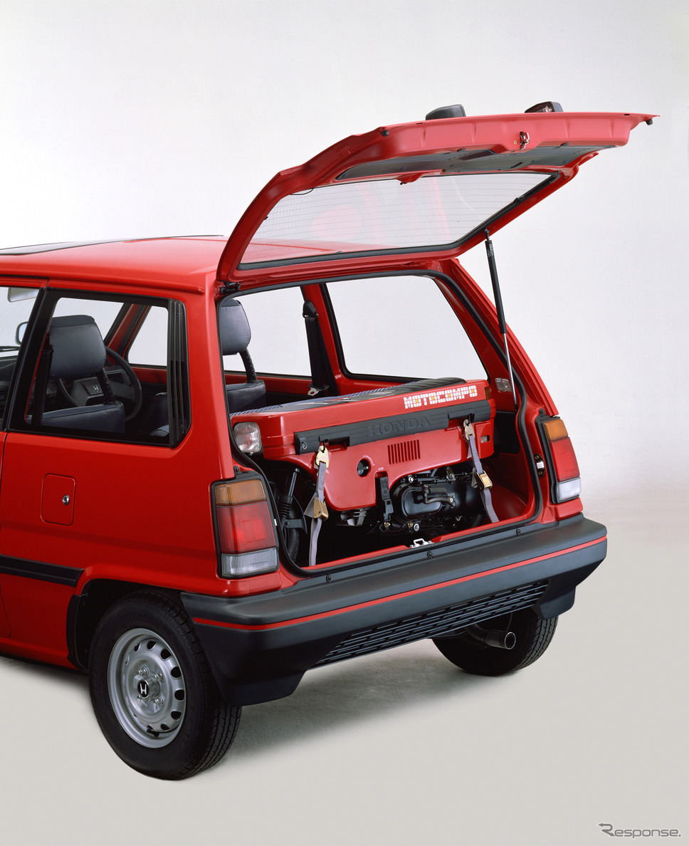 ホンダ・モトコンポ(1981年)《photo by Honda》