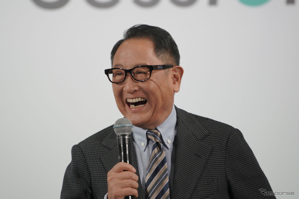 豊田章男自動車工業会会長。《写真提供 日本自動車工業会》