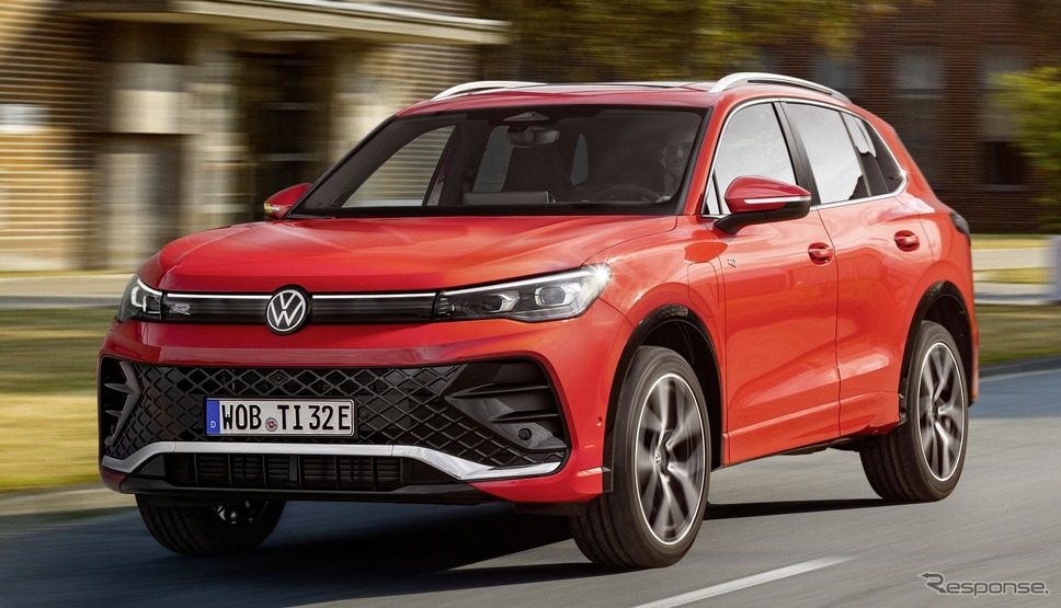 フォルクスワーゲン・ティグアン 新型のPHEV「eHybrid」のRライン《photo by VW》
