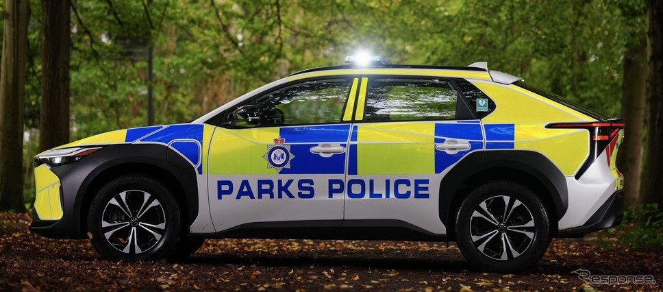 トヨタ bZ4X の英国ロンドン公園警察のポリスカー仕様《photo by Toyota》