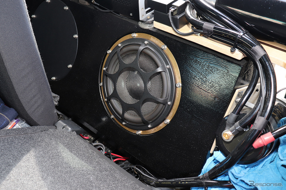 『モレル・スプリーモ』が搭載されたオーディオカーの一例（製作ショップ：M.E.I.＜広島県＞）。Photo by 太田祥三