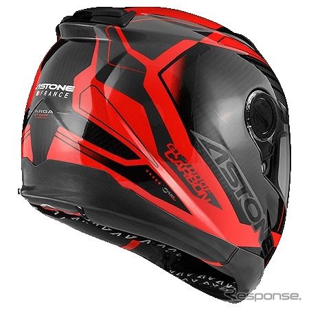 ASTONE GT-1000F(カーボンブラック/レッド)《写真提供:はとや》