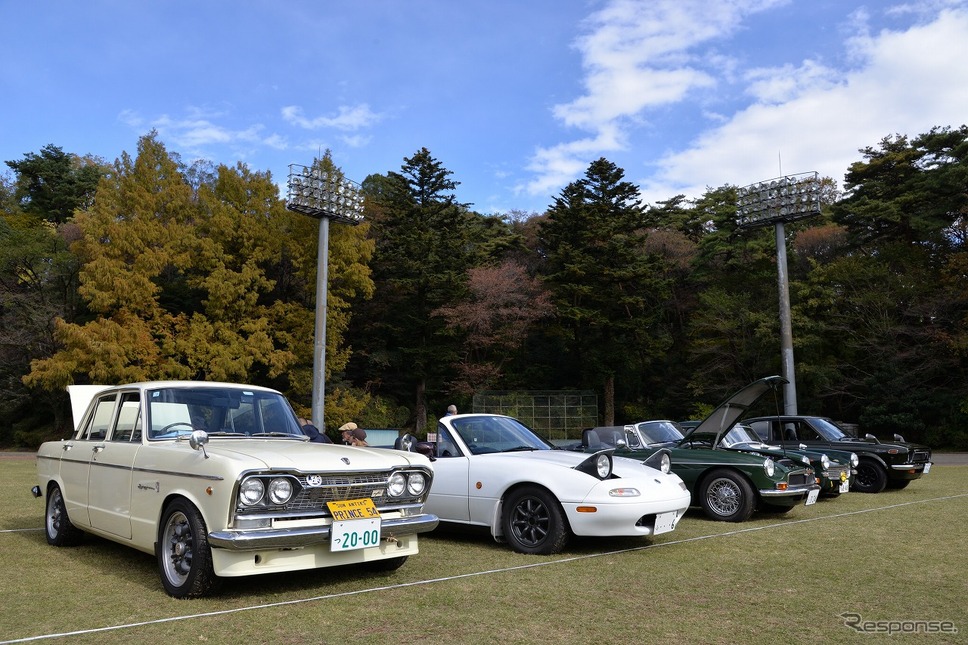 青梅宿懐古自動車同窓会2023《写真撮影 嶽宮三郎》