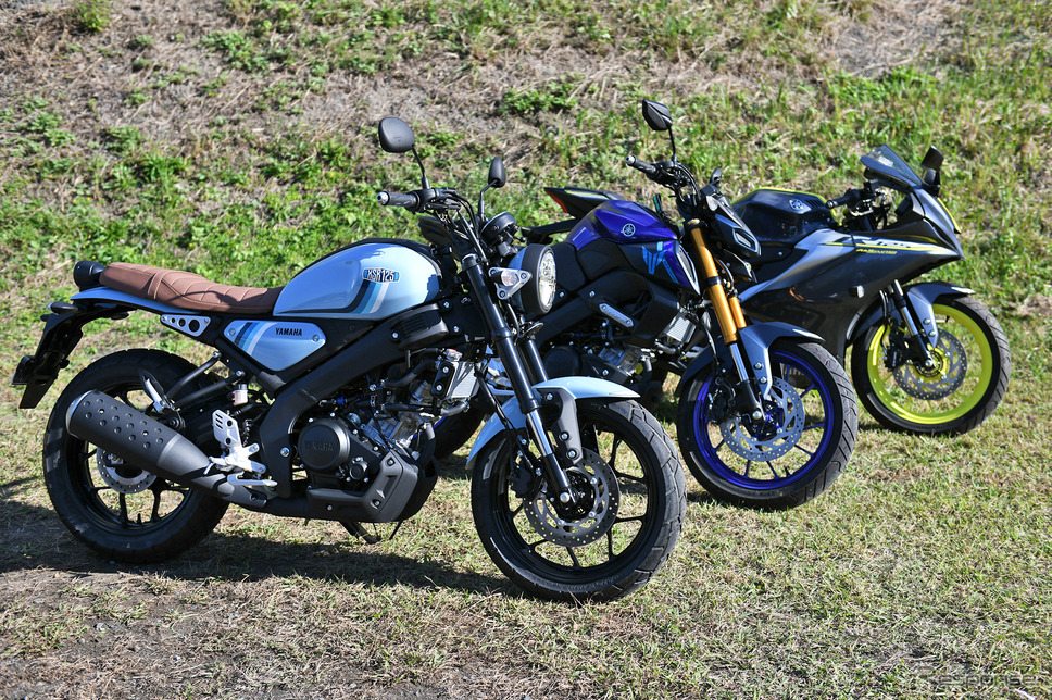 ヤマハの新型125ccシリーズ《写真撮影 中野英幸》