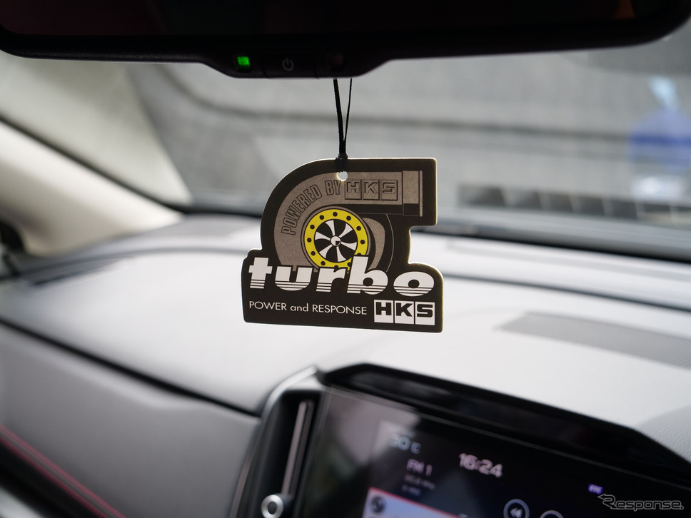 HKS AIR FRESHENER 3pcs TURBO《画像提供 HKS》