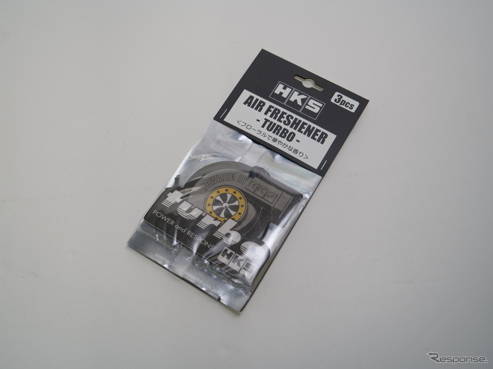 HKS AIR FRESHENER 3pcs TURBO《画像提供 HKS》