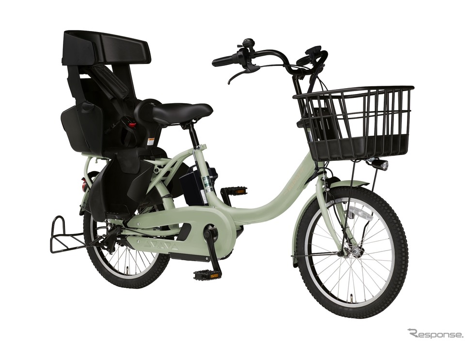 ヤマハ PAS Babby un SP(ミスティグリーン)《写真提供 ヤマハ発動機》