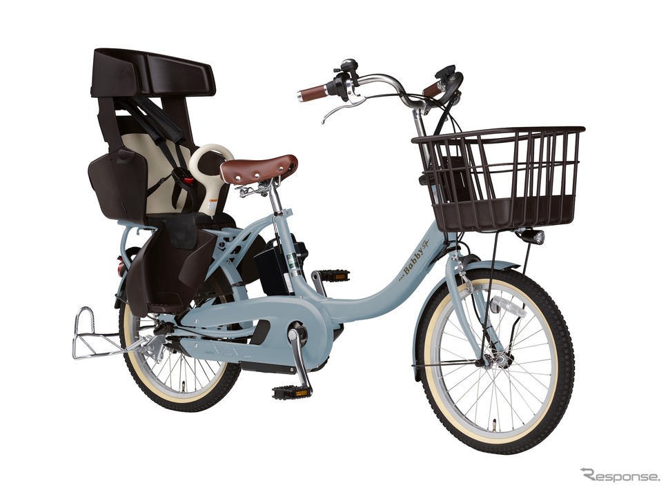 ヤマハ PAS Babby un SP coord.(マットスモーキーブルー)《写真提供 ヤマハ発動機》