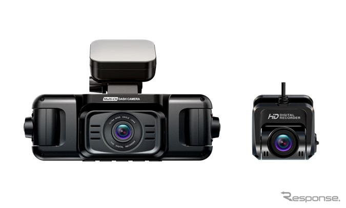 4カメラドライブレコーダー「GoSafe 640G」《写真提供:PAPAGO JAPAN》