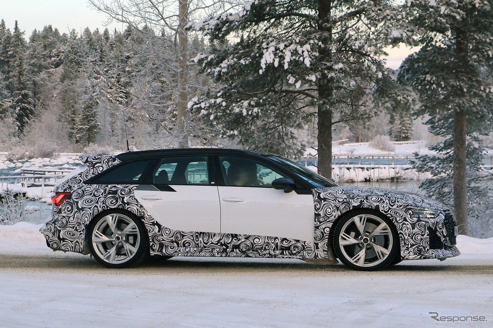 アウディ RS6 GT プロトタイプ（スクープ写真）《APOLLO NEWS SERVICE》