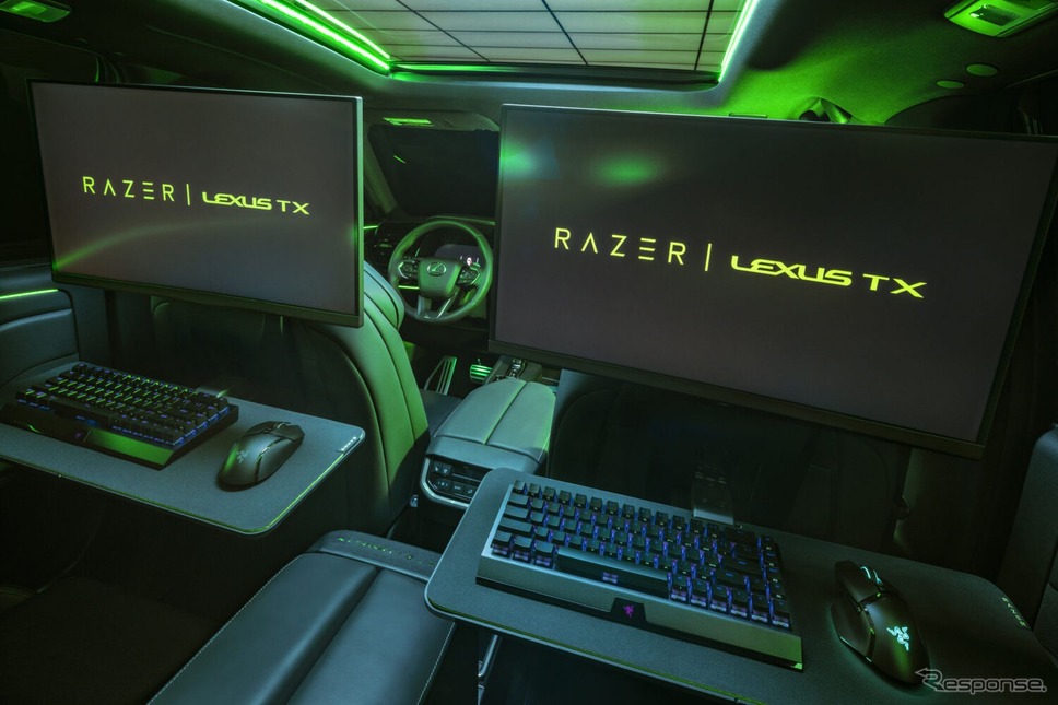 レクサス TX のRazer仕様《photo by Lexus》