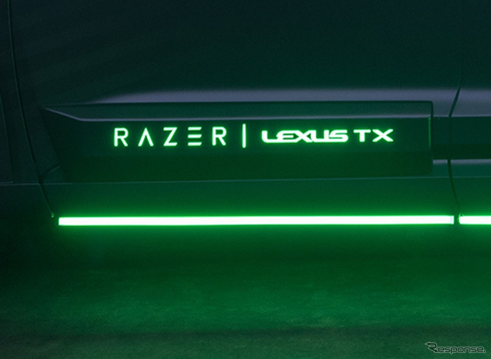 レクサス TX のRazer仕様《photo by Lexus》