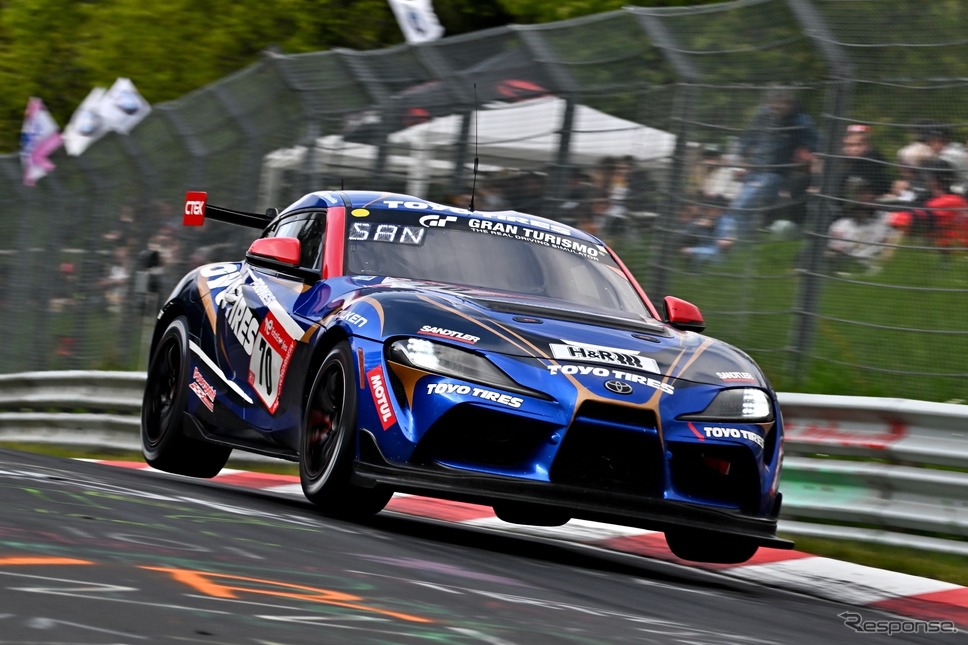 トヨタ「GRスープラ(2023ニュル参戦車両)」《写真撮影 雪岡直樹》