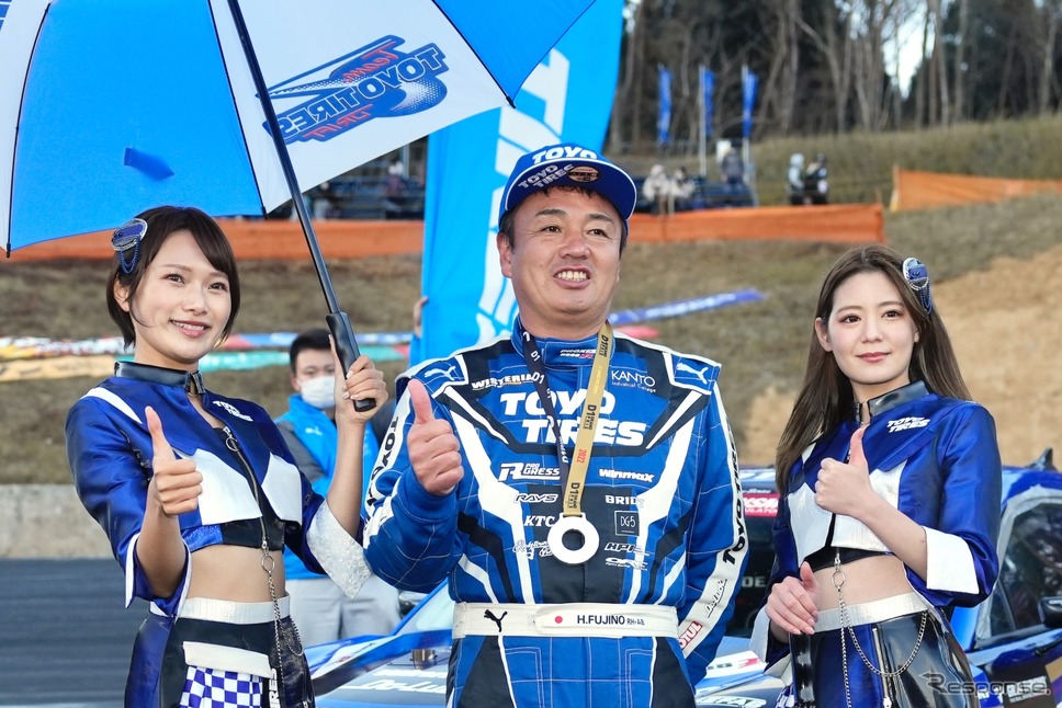 Team TOYO TIRES DRIFT / 藤野 秀之選手《写真撮影 後藤竜甫》