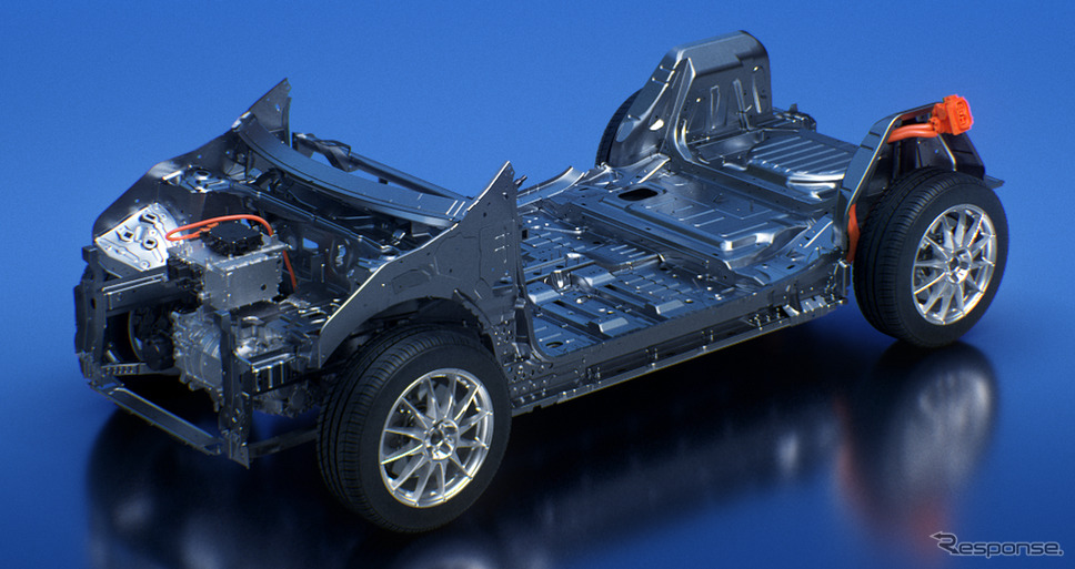 ステランティスの次世代EV向け車台「STLAミディアム」《photo by Stellantis》