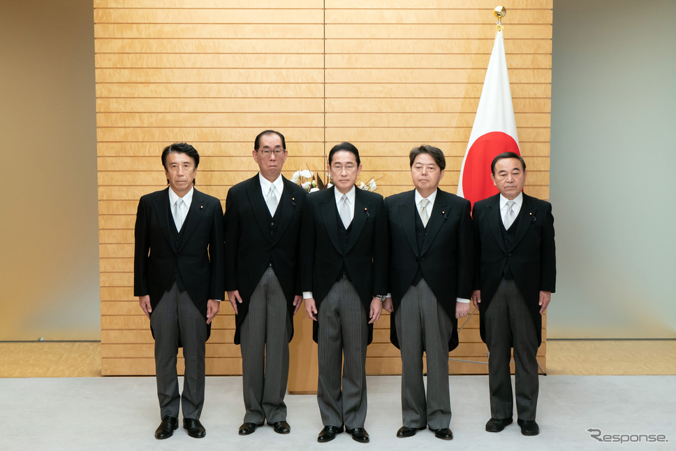 閣僚交代（12月14日）《Photo by Tomohiro Ohsumi/Getty Images/ゲッティイメージズ》