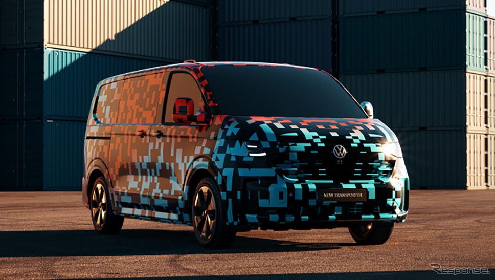 フォルクスワーゲン・トランスポーター 新型のプロトタイプ《photo by VW》
