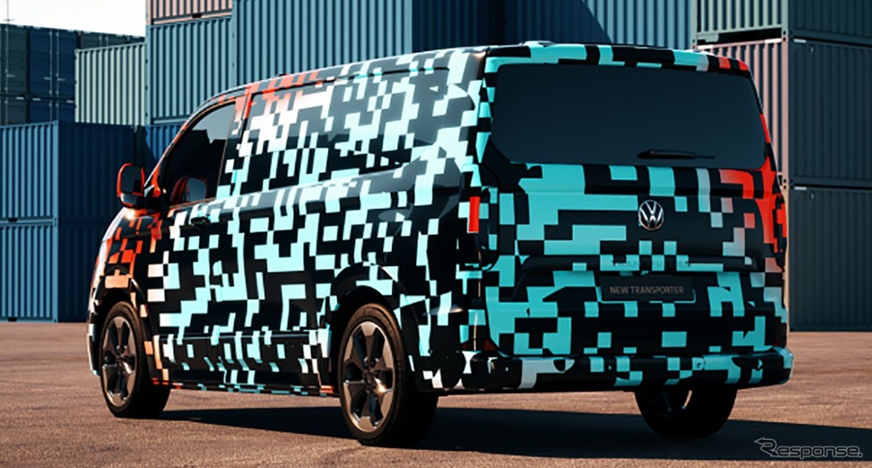 フォルクスワーゲン・トランスポーター 新型のプロトタイプ《photo by VW》
