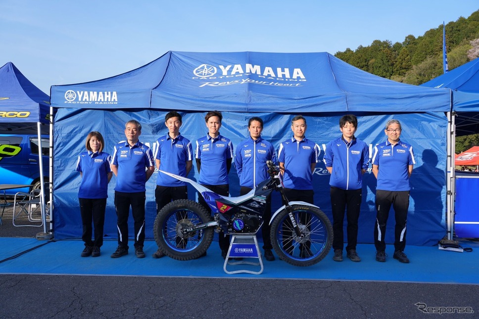 ヤマハ発動機の電動トライアルバイク「TY-E 2.2」が全日本トライアル選手権で3位に《写真提供 ヤマハ発動機》