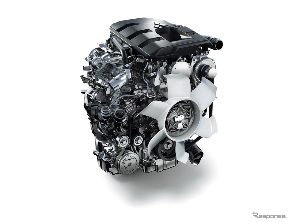 三菱 トライトン 新型：4N16型クリーンディーゼルエンジン《写真提供 三菱自動車》