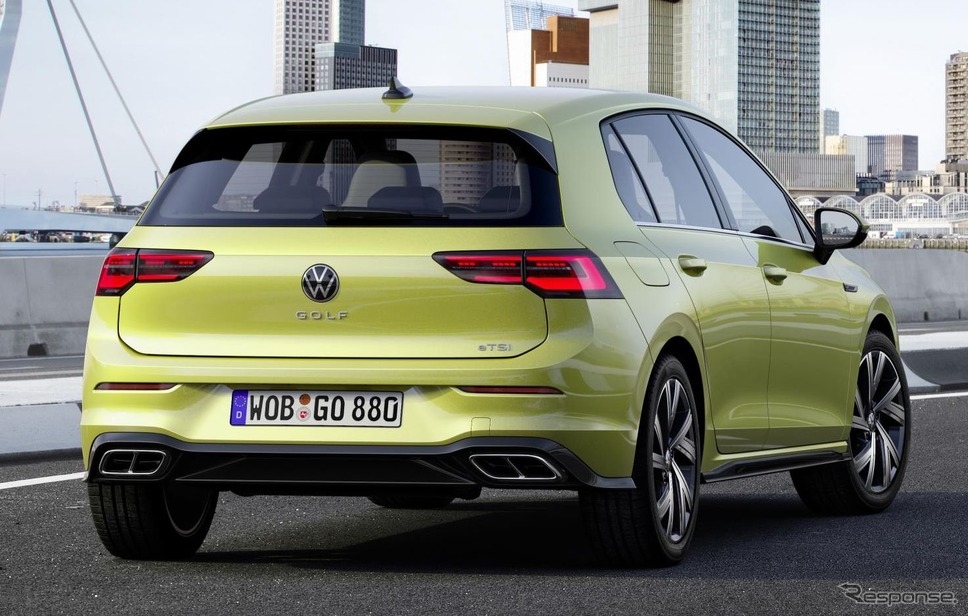 フォルクスワーゲン・ゴルフ 現行型(参考)《photo by VW》