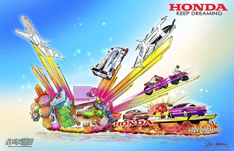 ローズパレード2024(イメージ)《image by Honda》