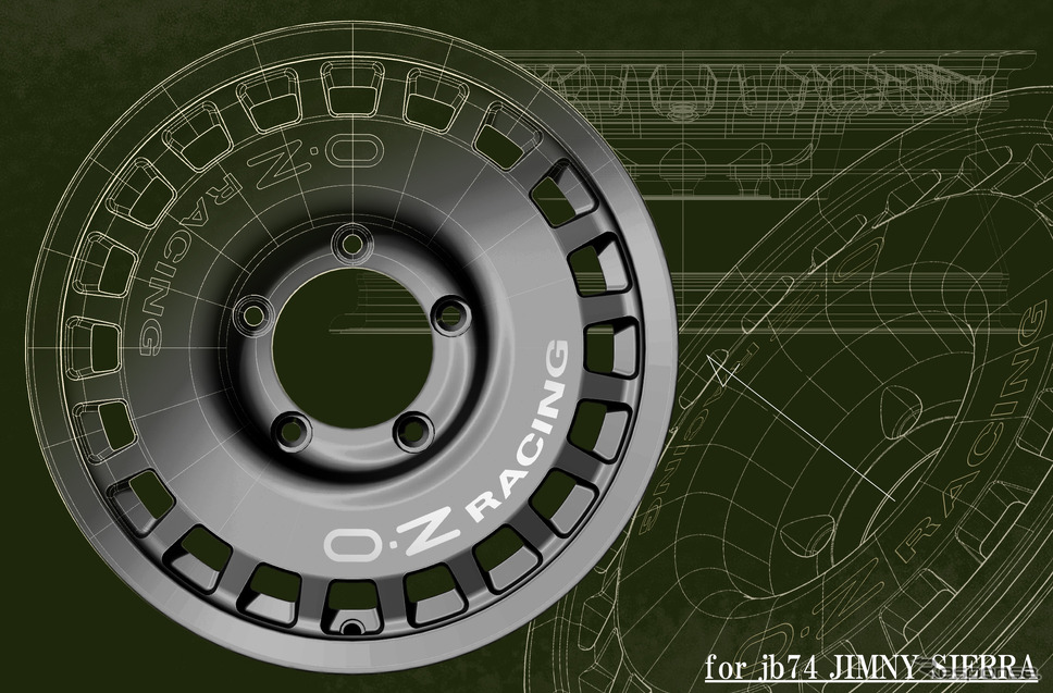 ダムド×OZ:ジムニーシエラ向け《写真提供 ダムド》