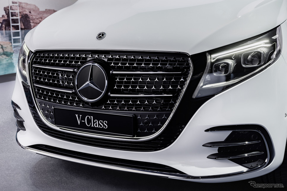 メルセデスベンツ Vクラス 改良新型の「AMGライン・パッケージ」装着車《photo by Mercedes-Benz》
