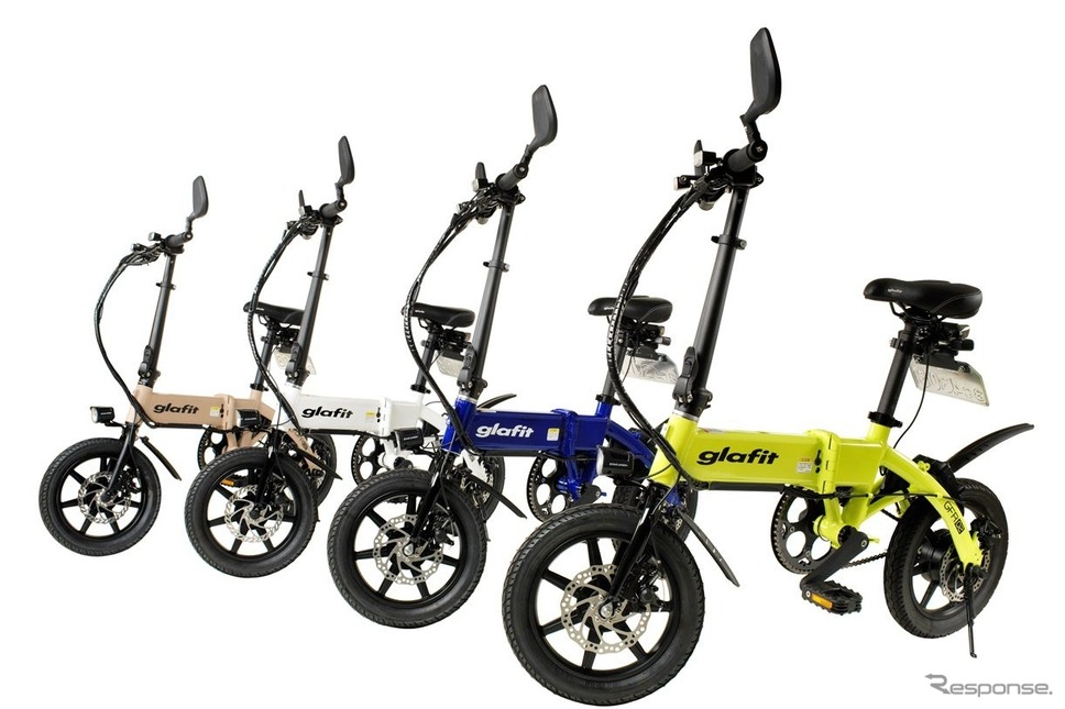 電動バイクと自転車を切り替え可能なグラフィット「GFR-02」《写真提供 glafit》