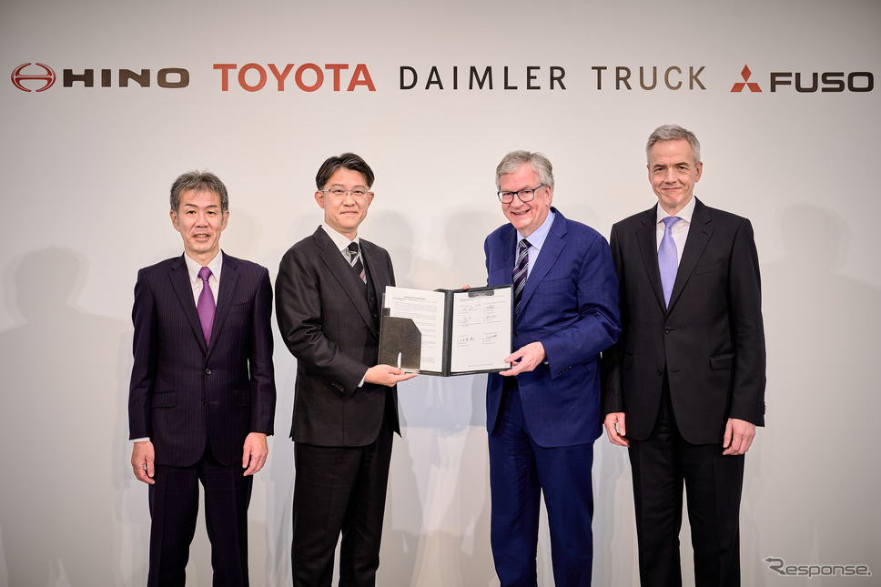 日野自動車と三菱ふそうが経営統合《photo by Daimler Truck》
