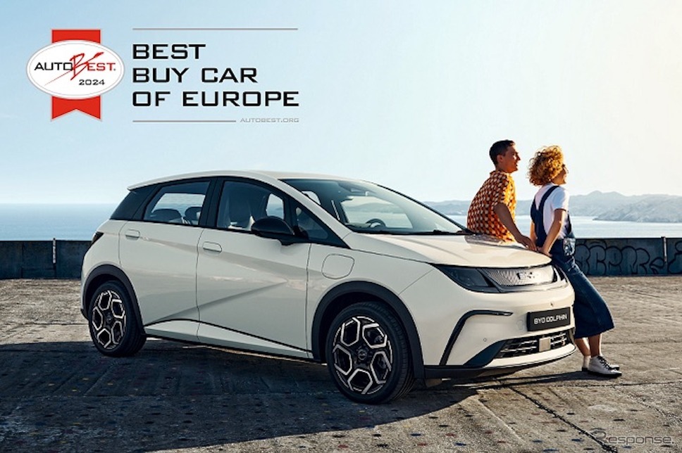 BYD『ドルフィン』が欧州最大のカーアワード「Best Buy Car」受賞《写真提供 BYD》