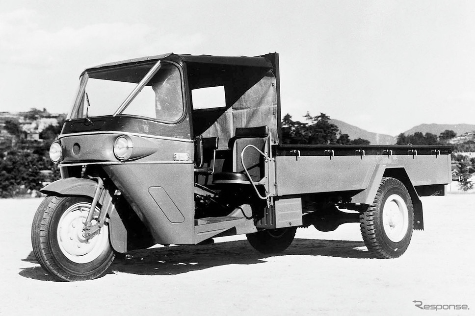 CHTA型三輪トラック（1954年発売）《写真提供 マツダ》