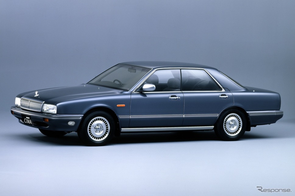 日産セドリックシーマ・タイプIIリミテッド(1988年)《写真提供 日産自動車》