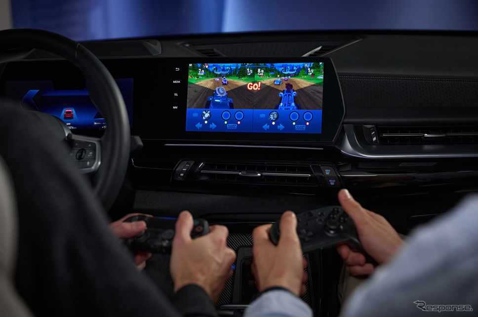 BMWの「OS9」搭載車で可能になる新しいゲーム体験《photo by BMW》