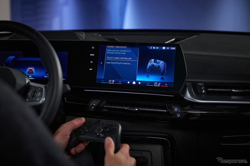 BMWの「OS9」搭載車で可能になる新しいゲーム体験《photo by BMW》
