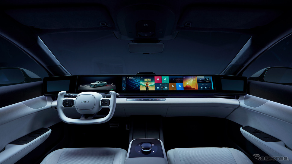 ソニー・ホンダモビリティ「AFEELA」（アフィーラ）の最新EVプロトタイプ《photo by Sony Honda Mobility》