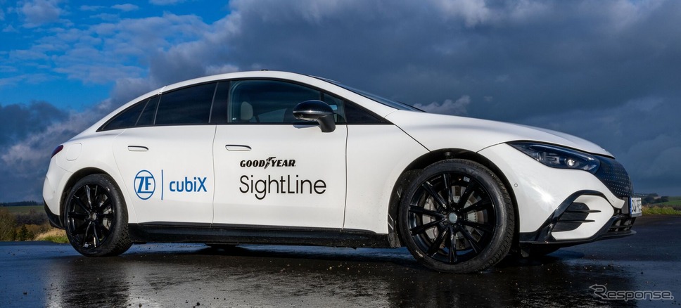 グッドイヤーのタイヤ・インテリジェンス・テクノロジー「Goodyear Sightline（グッドイヤー・サイトライン）」とZFの車両運動制御ソフトウェア「cubiX（キュービックス）」を統合《photo by ZF》
