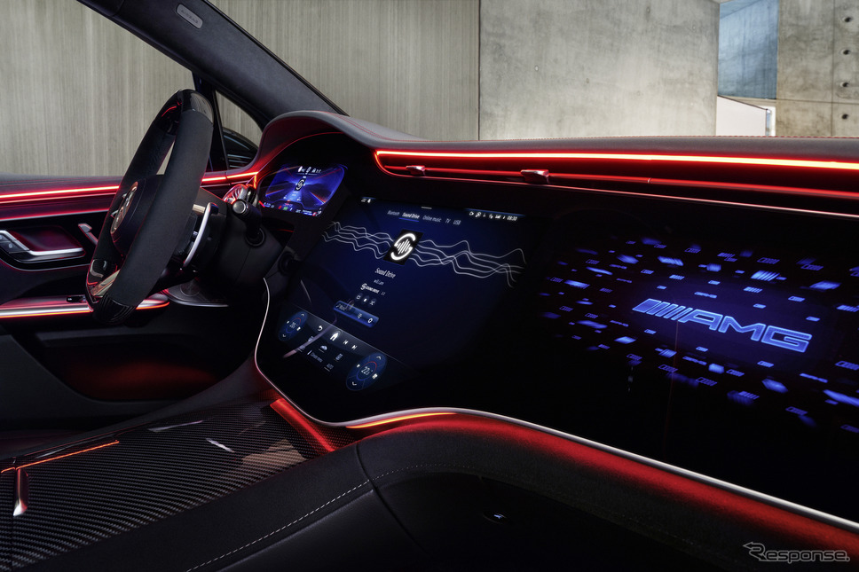 メルセデスAMGの「MBUX SOUND DRIVE」のイメージ《photo by Mercedes-Benz》