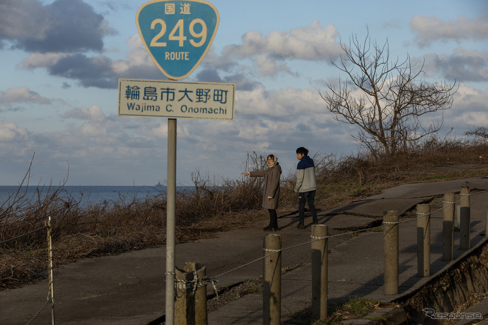 能登半島地震で被害の大きかった国道249号《Photo by Buddhika Weerasinghe/Getty Images News/ゲッティイメージズ》