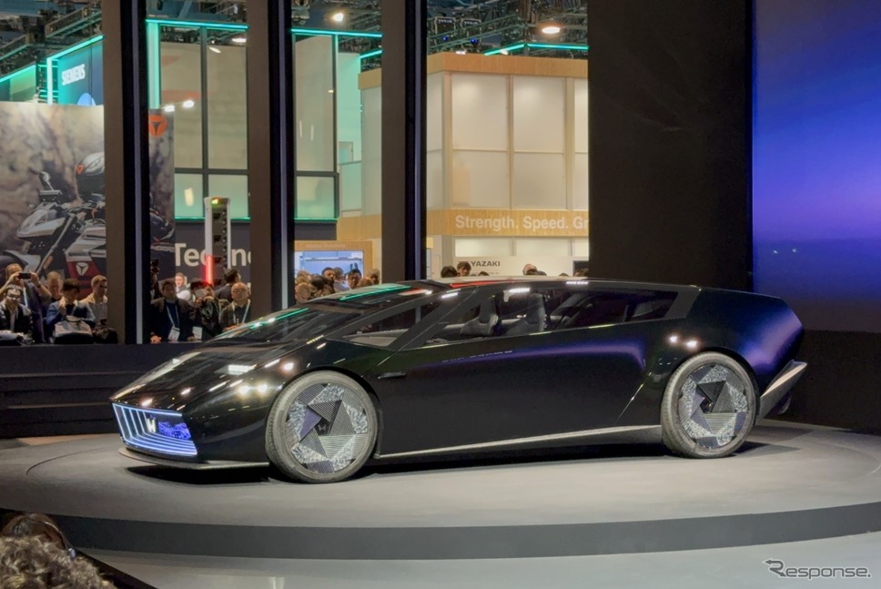 ホンダ ゼロシリーズのフラッグシップ『サルーン』(CES 2024)《写真撮影 三浦和也》