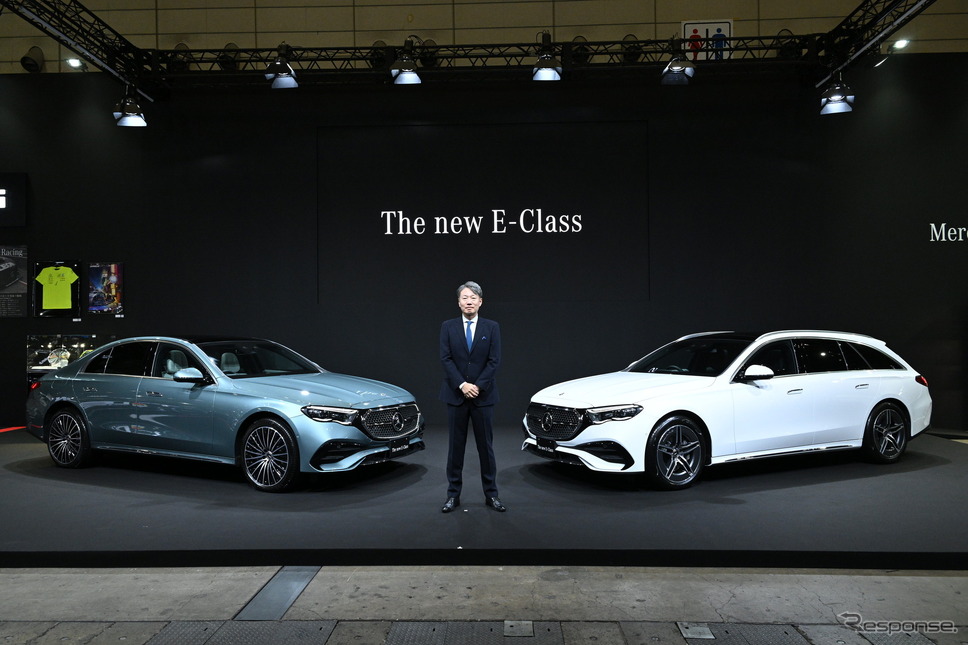メルセデスベンツ Eクラス 新型、東京オートサロン2024にて発表《写真撮影 野口岳彦》