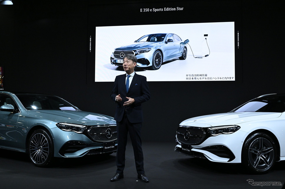 メルセデスベンツ Eクラス 新型《写真撮影 野口岳彦》