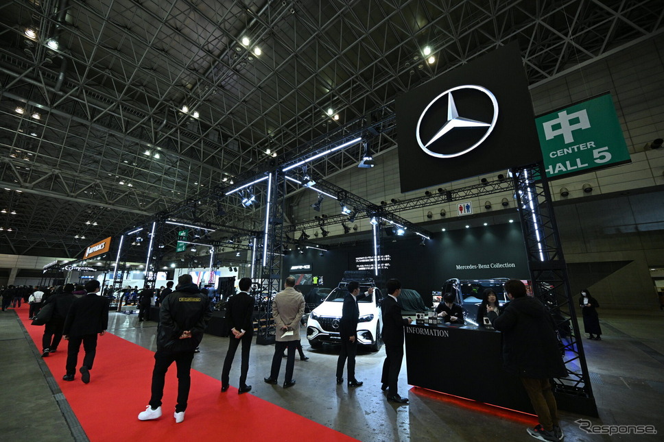 メルセデスベンツ ブース(東京オートサロン2024)《写真撮影 野口岳彦》